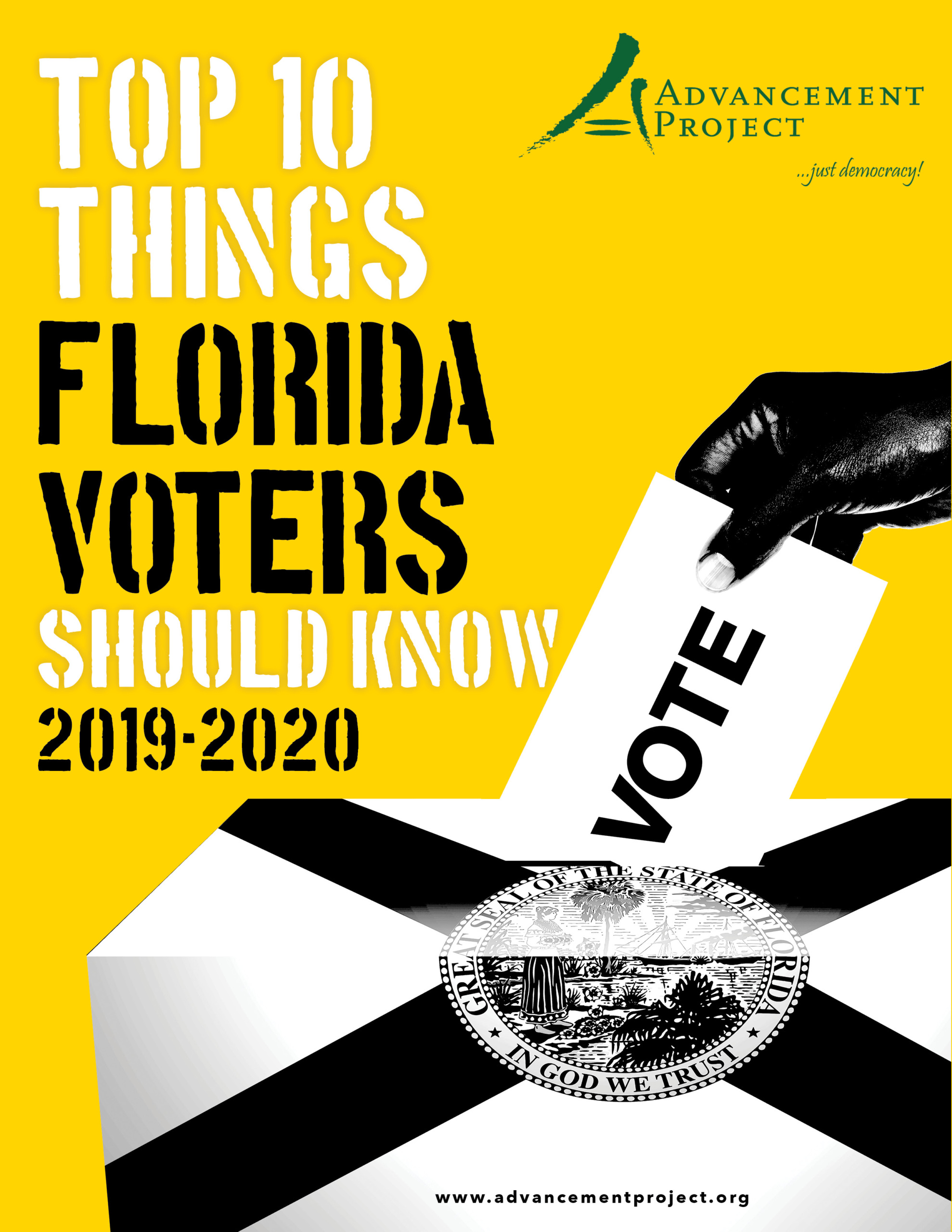 Top 10 Things Florida Voters Should Know 2019-2020 - Advancement Project