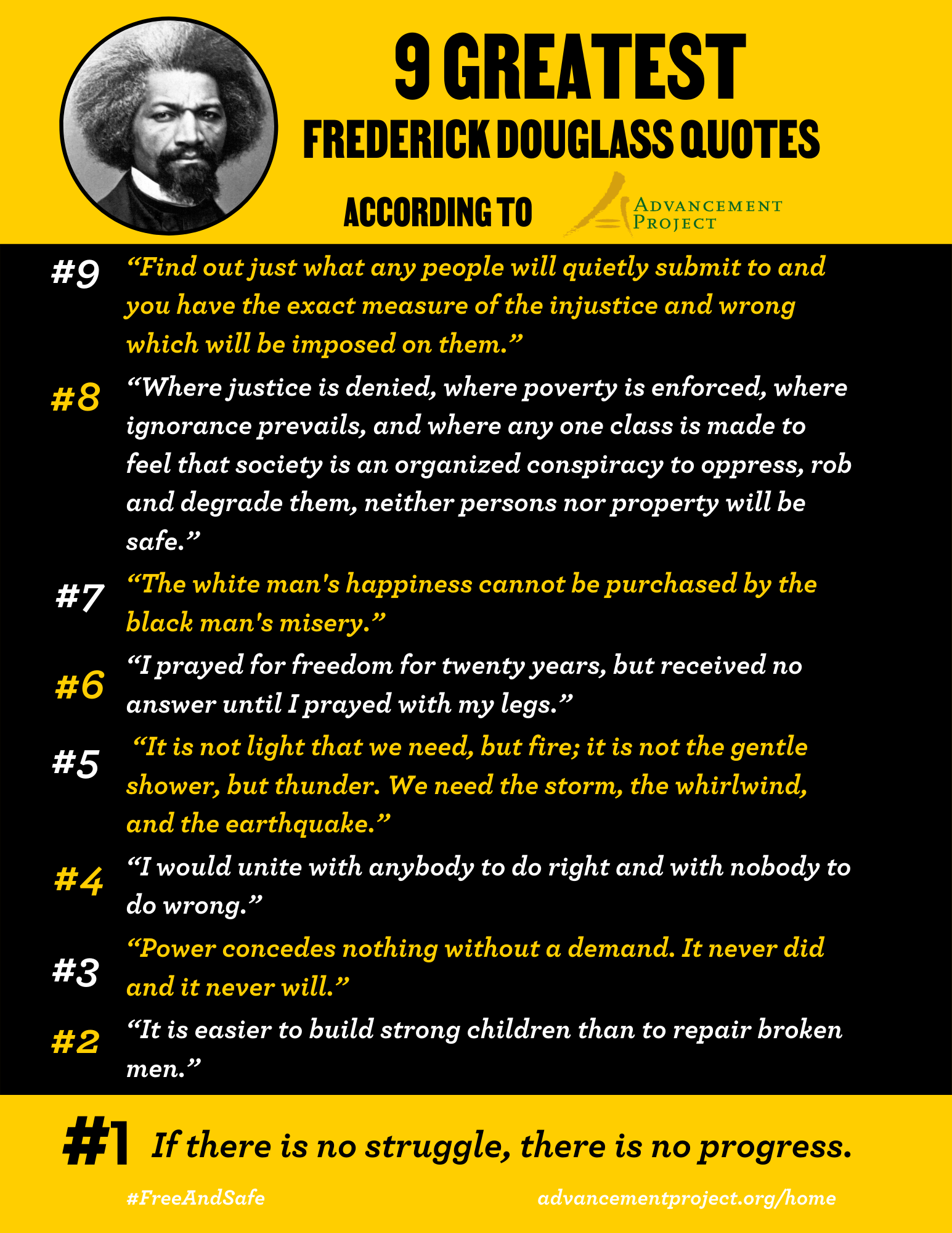 quotes by frederick douglass about slavery